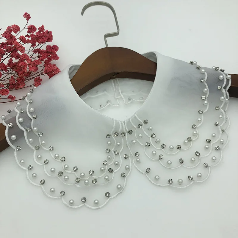 Sitonjwly Detachable Collars Female Solid Color Fake Collar Shirt Decoration Women Dress Tops False Collar Necklace Choker Decor
Sitonjwly Detachable Collars Female Solid Color Fake Collar Shirt Decoration Women Dress Tops False Collar Necklace Choker Decor