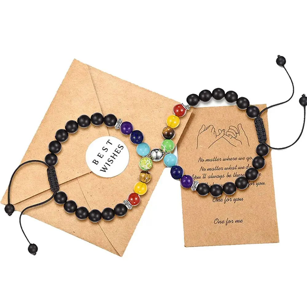 Love Distance Bracelet Lover Friendship Bracelet Rope Braided Bracelet Natural Volcanic rocks Attract Couples Bracelet
Love Distance Bracelet Lover Friendship Bracelet Rope Braided Bracelet Natural Volcanic rocks Attract Couples Bracelet