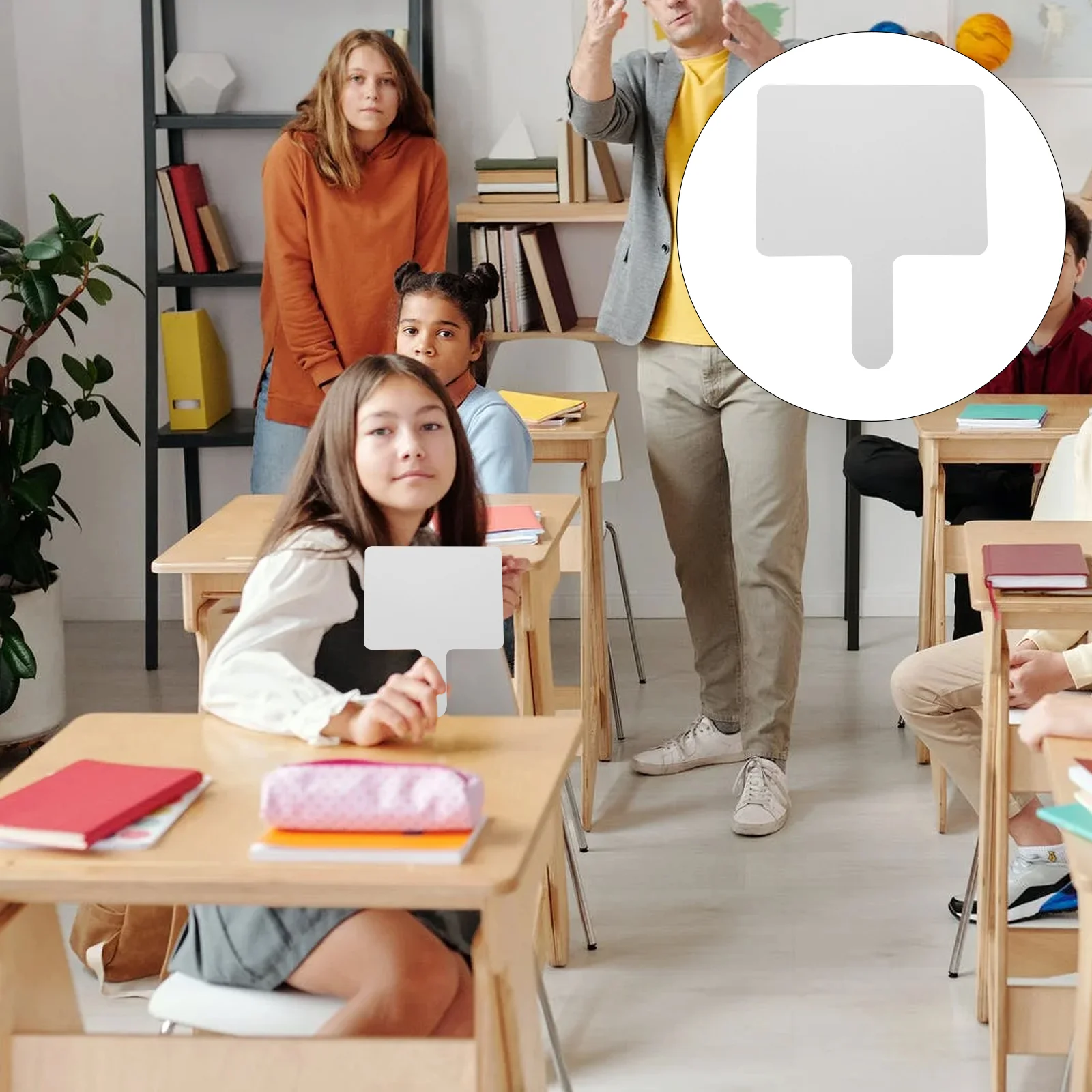 Board Answer White Dry Erase Paddle Paddles Boards Whiteboard Quick Handheld Response Teaching Sided Portable Auction Classroom
Board Answer White Dry Erase Paddle Paddles Boards Whiteboard Quick Handheld Response Teaching Sided Portable Auction Classroom