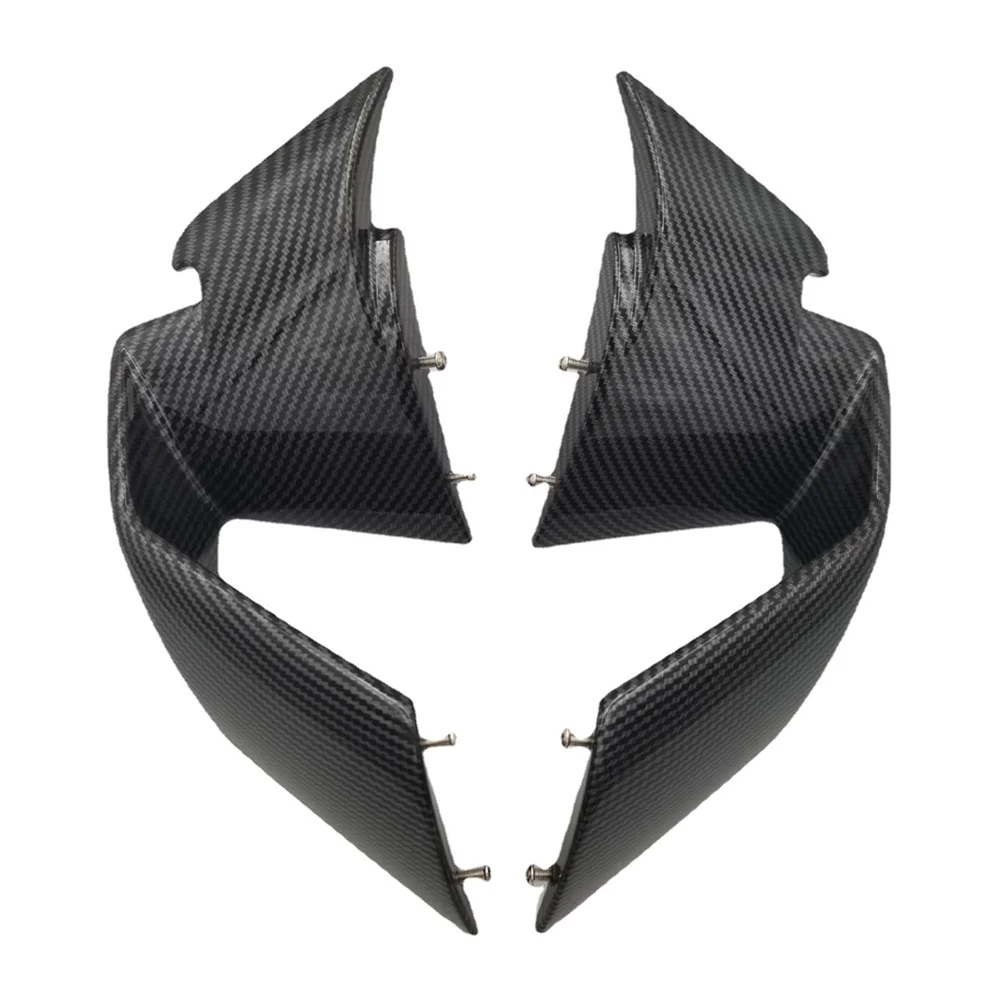 Front Spoiler Fxed Wind Winglets Hydro Dipped Carbon Fiber Finish For BMW S1000RR 2019-2022 Brand New
Front Spoiler Fxed Wind Winglets Hydro Dipped Carbon Fiber Finish For BMW S1000RR 2019-2022 Brand New