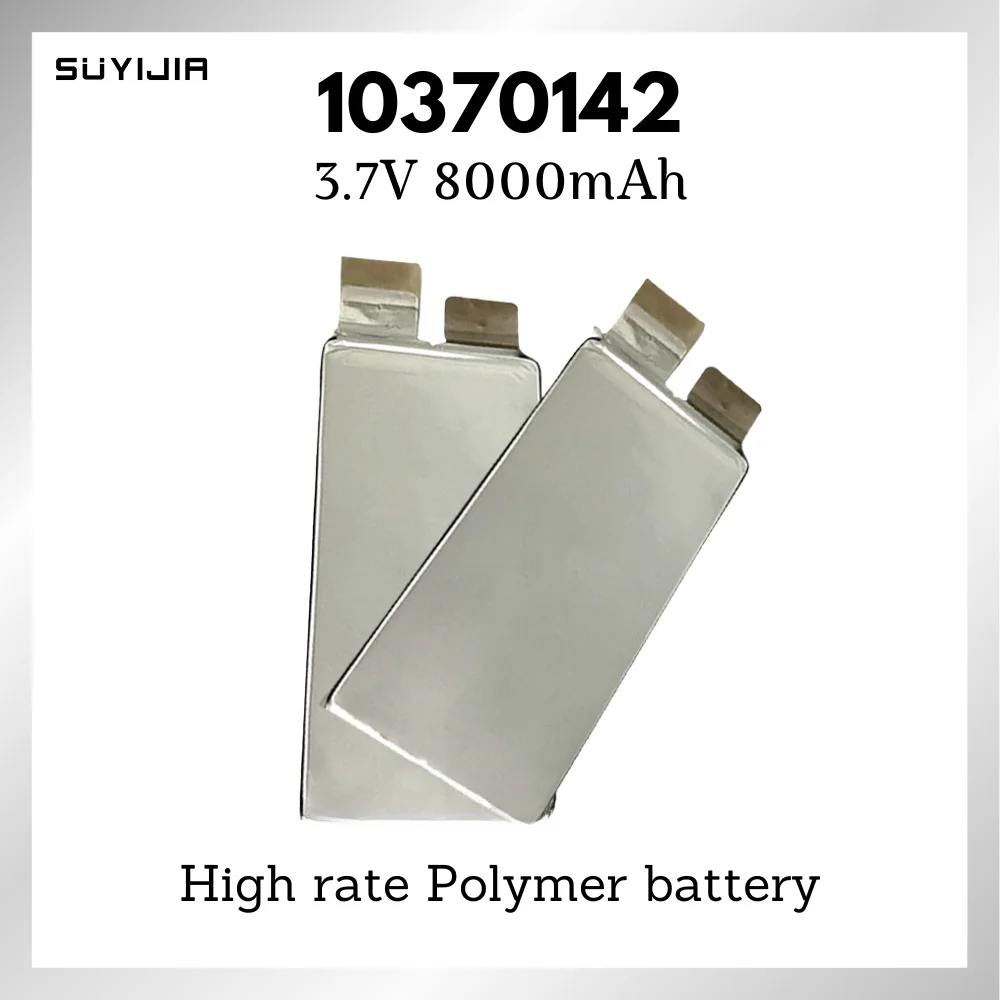 

10370142 3.7V Power Lithium Polymer Battery 8000mah Ternary High Rate Welding Nickel Sheet for Model Ship Model Electric Tools