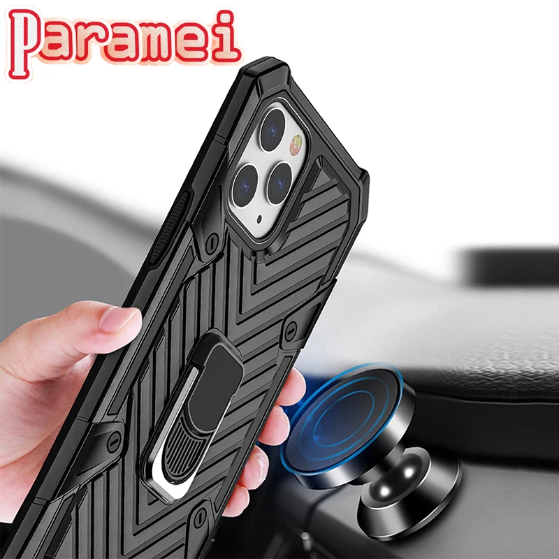 Shockproof Armor Phone Case For iPhone 11 Pro 12 mini 13 ProMax Car Holder with Ring Protection Cover For iPhone 6 7 8 Plus X XS
Shockproof Armor Phone Case For iPhone 11 Pro 12 mini 13 ProMax Car Holder with Ring Protection Cover For iPhone 6 7 8 Plus X XS
