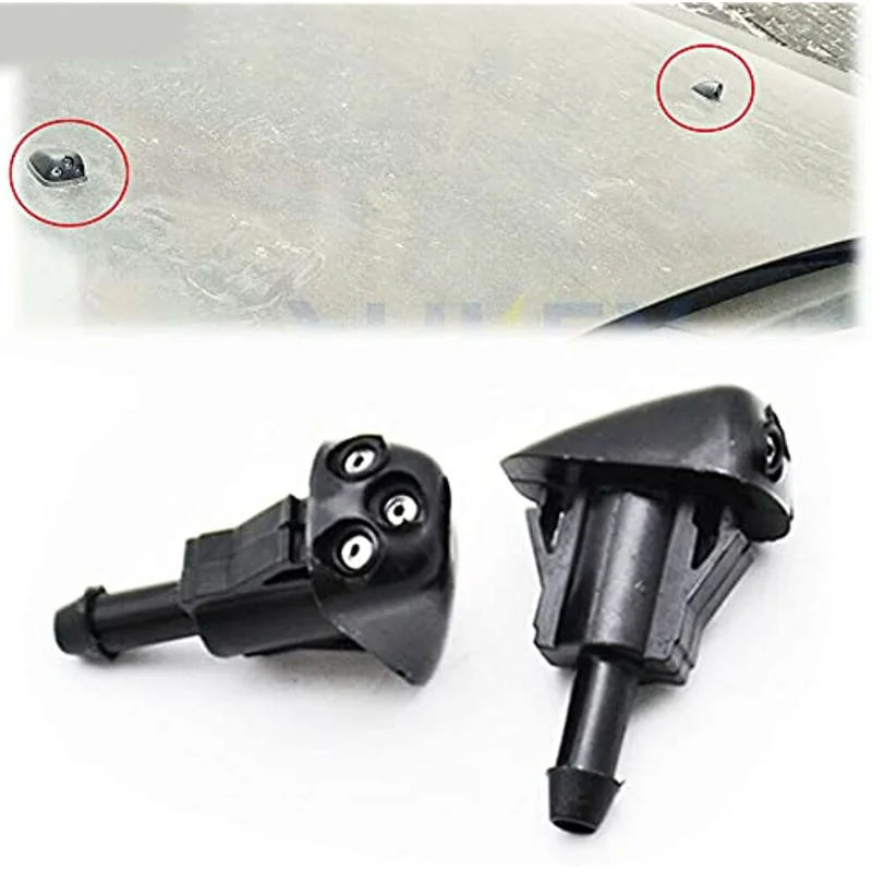 2PCS Car Front Window Washer Jets Car Windshield Spray Nozzle Sprayer Single Hole Water Sprayer Jet for Hyundai Kia 98630-YY000
2PCS Car Front Window Washer Jets Car Windshield Spray Nozzle Sprayer Single Hole Water Sprayer Jet for Hyundai Kia 98630-YY000