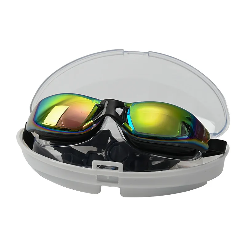 Waterproof Silicone Goggles Swimming Goggles Outdoor Myopia Anti-fog Electroplating Adult Swimming Goggleseasy To Carry Outdoors
Waterproof Silicone Goggles Swimming Goggles Outdoor Myopia Anti-fog Electroplating Adult Swimming Goggleseasy To Carry Outdoors