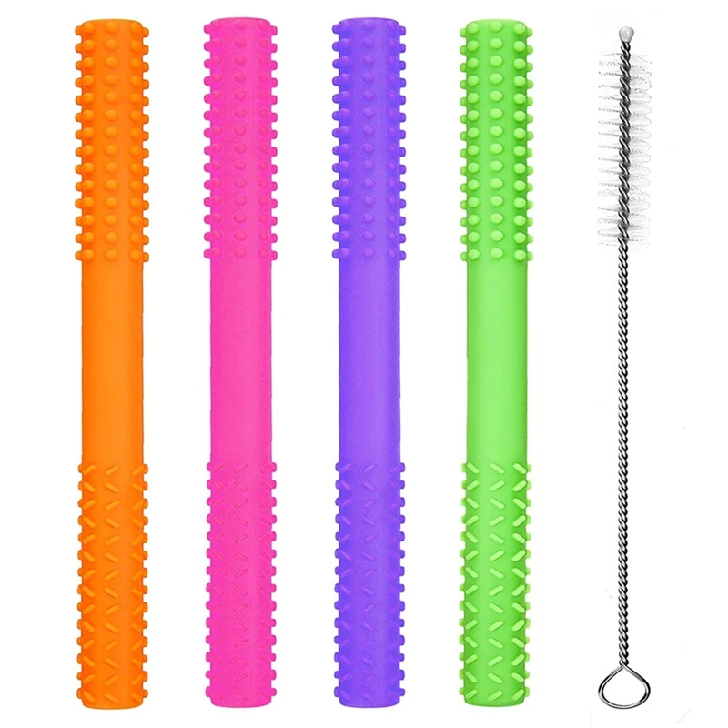 Flexible Hollow Teething Tubes(4Pack-6.8Inch), Soft Silicone Teething Toys For Babies Infants 0-12 Months Old
Flexible Hollow Teething Tubes(4Pack-6.8Inch), Soft Silicone Teething Toys For Babies Infants 0-12 Months Old