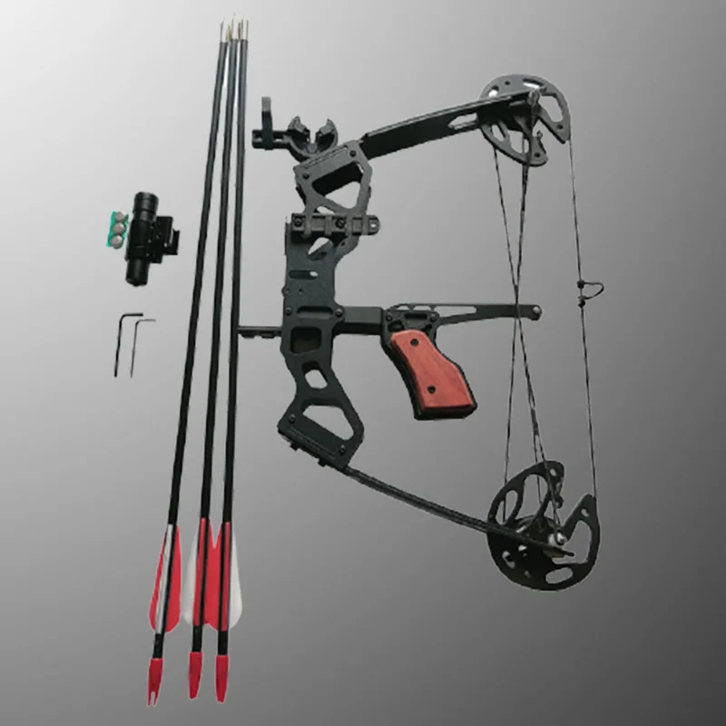 Mini Armor-breaking Composite Pulley Bow And Arrow Outdoor Small Fish-shooting Bow Car With Sight 40 lbs
Mini Armor-breaking Composite Pulley Bow And Arrow Outdoor Small Fish-shooting Bow Car With Sight 40 lbs