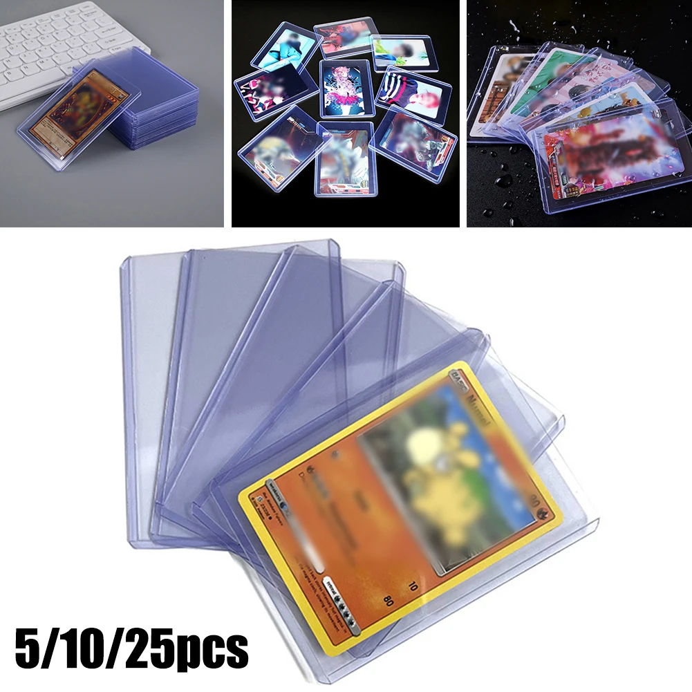 35PT Top Loader 3X4in Board Game Card Protector Board Gaming Trading Card Holder Lastic Collect Toploader Sports Card 5/10/25Pcs
35PT Top Loader 3X4in Board Game Card Protector Board Gaming Trading Card Holder Lastic Collect Toploader Sports Card 5/10/25Pcs