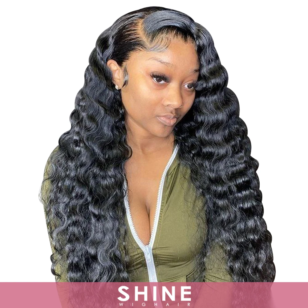 Shine Hair 13x6 Real HD Lace Frontal Wig Virgin Hair Natural Wave Lace Front Wig 200% Density
Shine Hair 13x6 Real HD Lace Frontal Wig Virgin Hair Natural Wave Lace Front Wig 200% Density