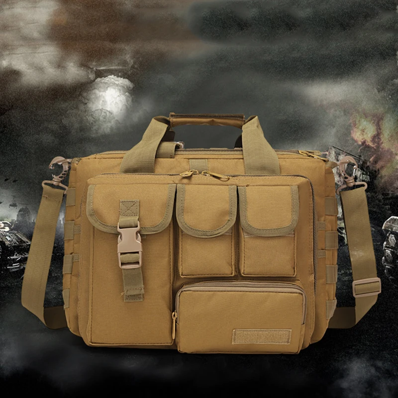 Men's Handbag Waterproof Wear-Resistant Shoulder Cross Body Mountaineering Travel Sports Tactics Hiking Laptop Bag Handbag New
Men's Handbag Waterproof Wear-Resistant Shoulder Cross Body Mountaineering Travel Sports Tactics Hiking Laptop Bag Handbag New