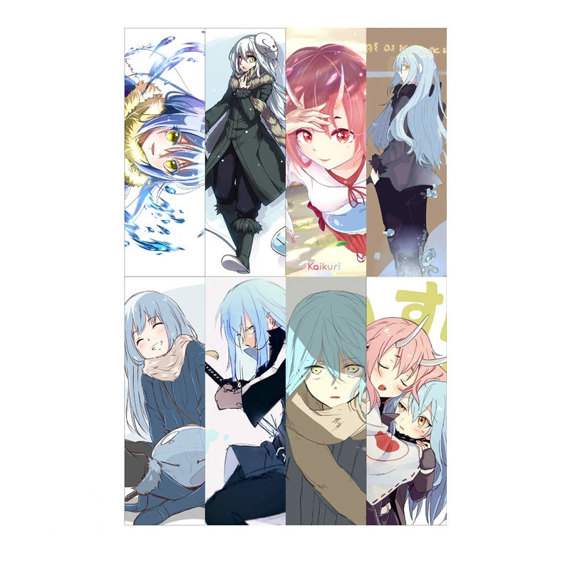 Tensei Shitara Suraimu Datta Ken Anime Bookmarks Waterproof Transparent PVC Plastic Bookmark Beautiful Book Marks Gift
Tensei Shitara Suraimu Datta Ken Anime Bookmarks Waterproof Transparent PVC Plastic Bookmark Beautiful Book Marks Gift