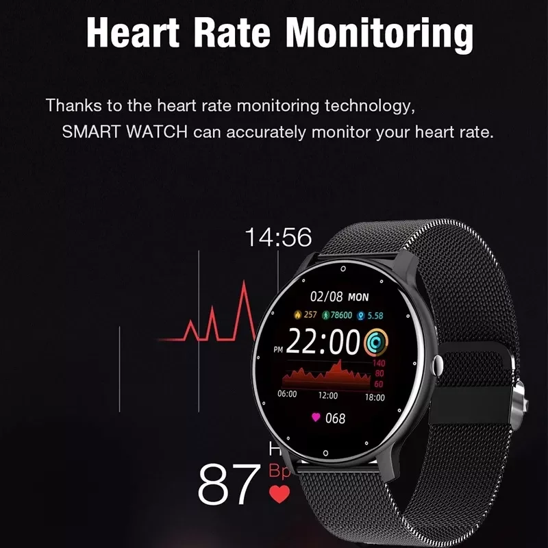 New Fashion for iPhone And ZL02 Men Women Smartwatch Bluetooth Waterproof Heart Rate Fitness Tracker Smart Watch Bracelet
New Fashion for iPhone And ZL02 Men Women Smartwatch Bluetooth Waterproof Heart Rate Fitness Tracker Smart Watch Bracelet