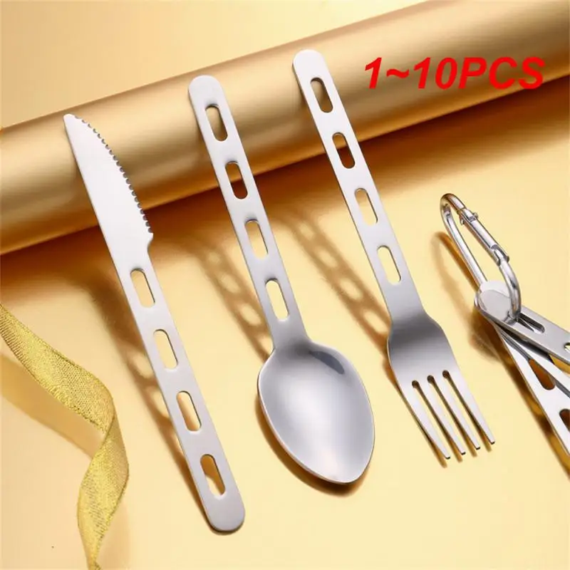 1~10PCS set Stainless steel Cutlery Set Ultra Lightweight Knife Fork Spoon For Home Use Travel Camping Picnic Cutlery Set
1~10PCS set Stainless steel Cutlery Set Ultra Lightweight Knife Fork Spoon For Home Use Travel Camping Picnic Cutlery Set