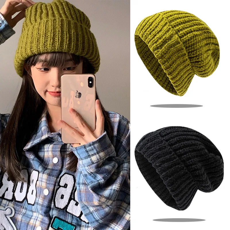 Women Autumn Winter Warm Ear Protection Knit Hat Female Solid Beanies Skullies Fashion Cold Cap Men Brimless Bonnet Wholesale V6
Women Autumn Winter Warm Ear Protection Knit Hat Female Solid Beanies Skullies Fashion Cold Cap Men Brimless Bonnet Wholesale V6