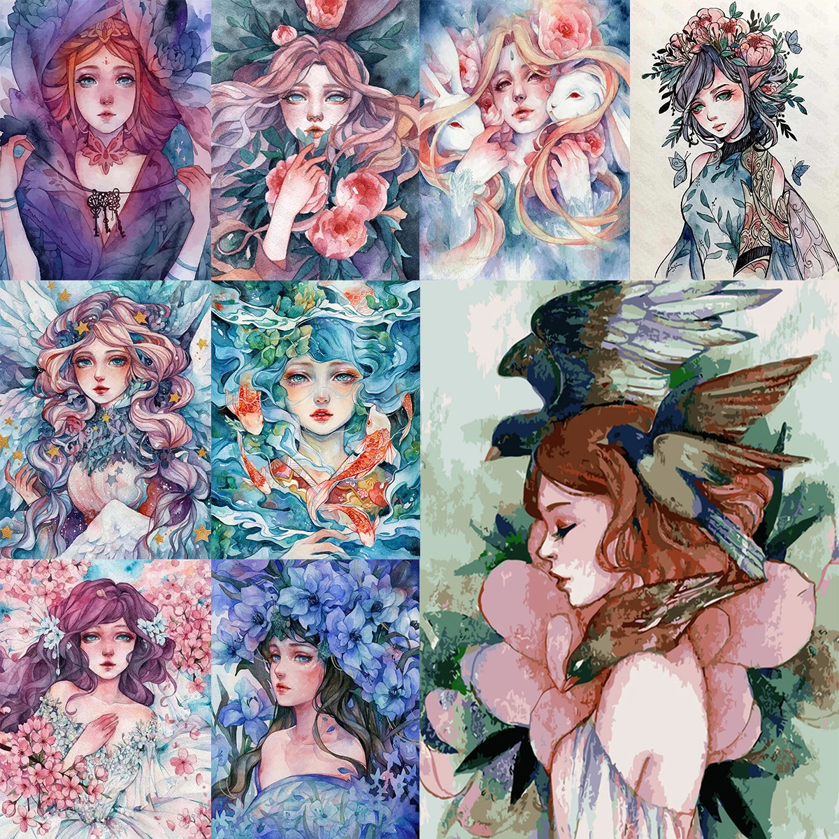 5D Diamond Painting DIY Figure Series Diamond Manual Inlay Art Cross Stitch Embroidery Set Pattern Home Bedroom Decorative Gift
5D Diamond Painting DIY Figure Series Diamond Manual Inlay Art Cross Stitch Embroidery Set Pattern Home Bedroom Decorative Gift