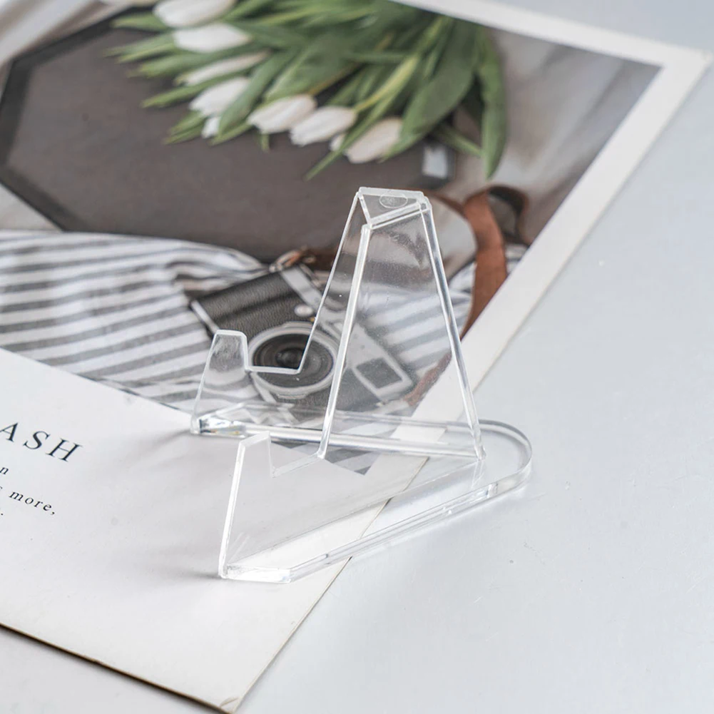10pcs Acrylic Display Rack Commemorative Coin Capsule Display Stand Holders Transparent Triangle Display Stand Home Decor
10pcs Acrylic Display Rack Commemorative Coin Capsule Display Stand Holders Transparent Triangle Display Stand Home Decor