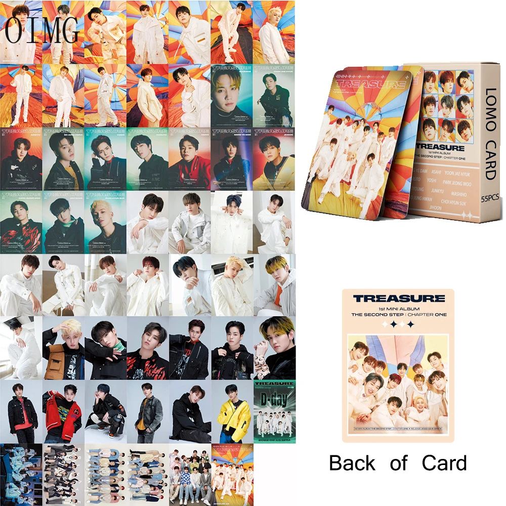 2022 New Album Kpop Treasure THE SECOND STEP : CHAPTER ONE LOMO Card High Quality INS Exquisite Photocard for Fans Collection
2022 New Album Kpop Treasure THE SECOND STEP : CHAPTER ONE LOMO Card High Quality INS Exquisite Photocard for Fans Collection