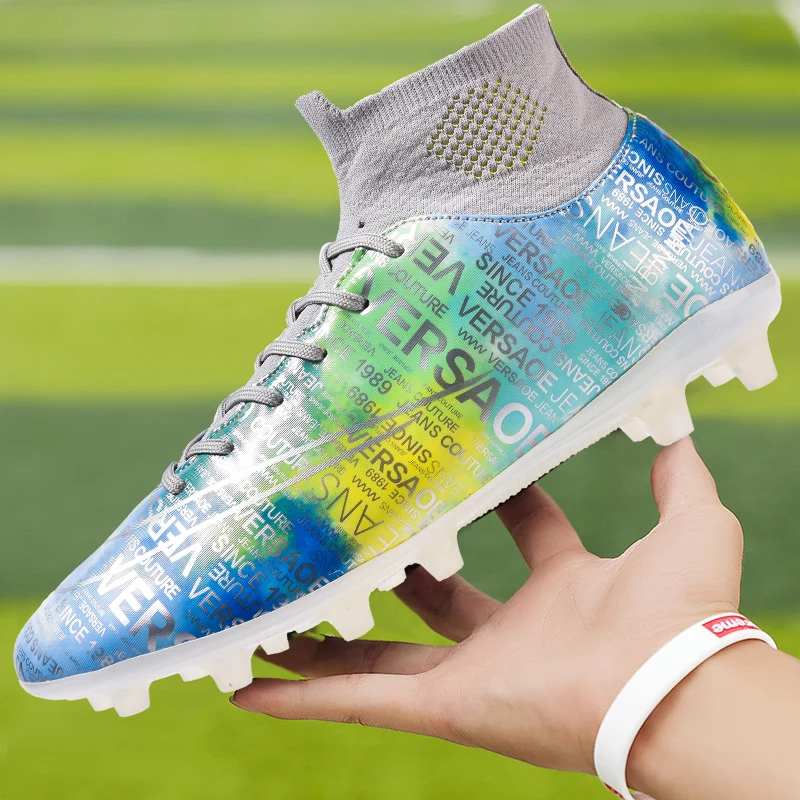 Football Boots High Ankle Outdoor Unisex New Arrive Top Quality Fg Soccer Shoes Comfortable Sport Training Cleats Mash Up Sneake
Football Boots High Ankle Outdoor Unisex New Arrive Top Quality Fg Soccer Shoes Comfortable Sport Training Cleats Mash Up Sneake