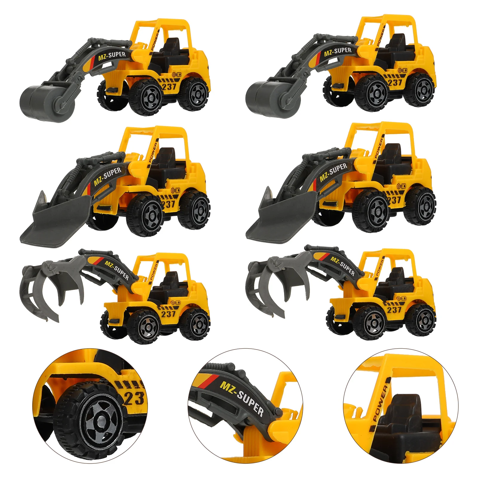 12 шт., строительные игрушки для грузовиков (смешанный стиль)
12 шт., строительные игрушки для грузовиков (смешанный стиль)