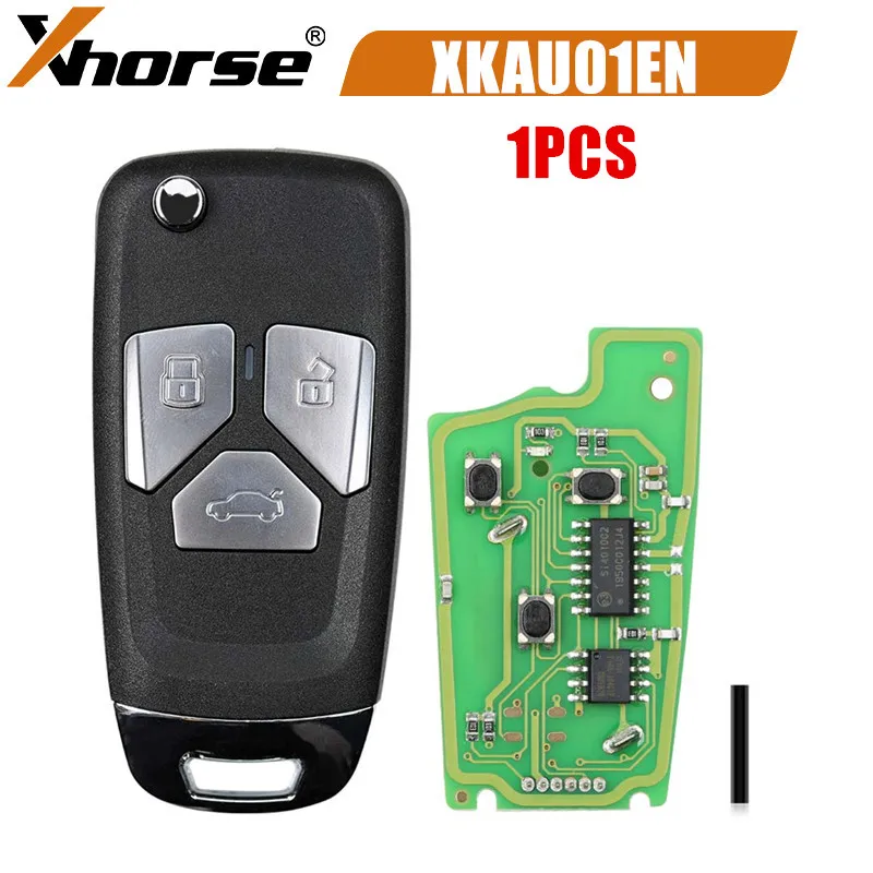 Универсальный пульт дистанционного управления Xhorse XKAU01EN для Audi, 1 шт.
Универсальный пульт дистанционного управления Xhorse XKAU01EN для Audi, 1 шт.
