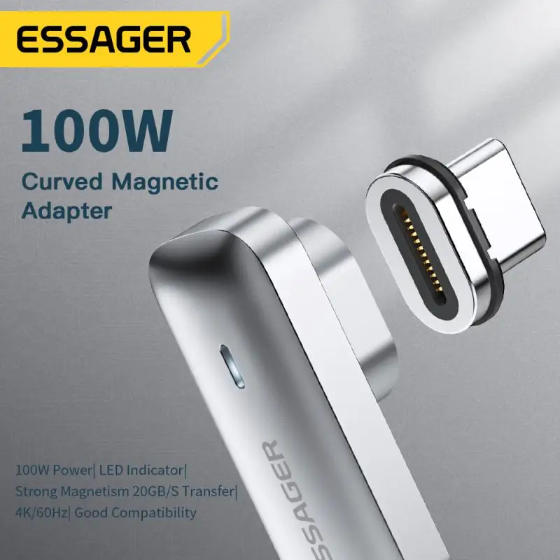 100w Magnetic Type C Magnet Connector Otg Adapter Usb C Otg Adapter For Iphone Xiaomi Macbook Fast Charging Magnet Connector Pd
100w Magnetic Type C Magnet Connector Otg Adapter Usb C Otg Adapter For Iphone Xiaomi Macbook Fast Charging Magnet Connector Pd