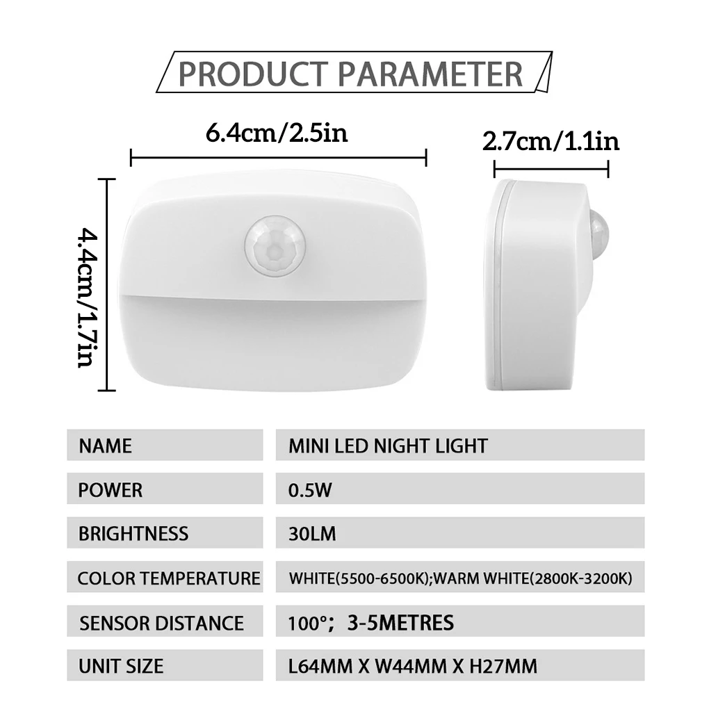 2021 New LED Motion Sensor Light Battery Operated Wireless Wall Lamp Night Light No Glare Corridor Closet LED Cabinet Door Light
2021 New LED Motion Sensor Light Battery Operated Wireless Wall Lamp Night Light No Glare Corridor Closet LED Cabinet Door Light