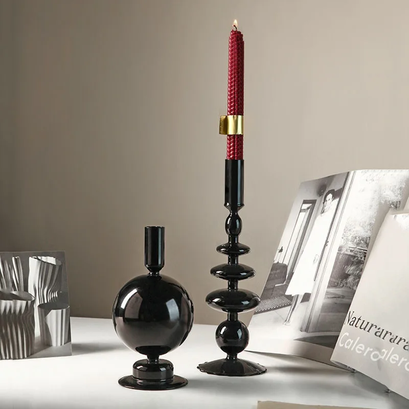 Glass Candle Holders Home Decoration Home Decor Vases European Accessories Candelabra Wedding Table Decoration Candlestick Stand
Glass Candle Holders Home Decoration Home Decor Vases European Accessories Candelabra Wedding Table Decoration Candlestick Stand