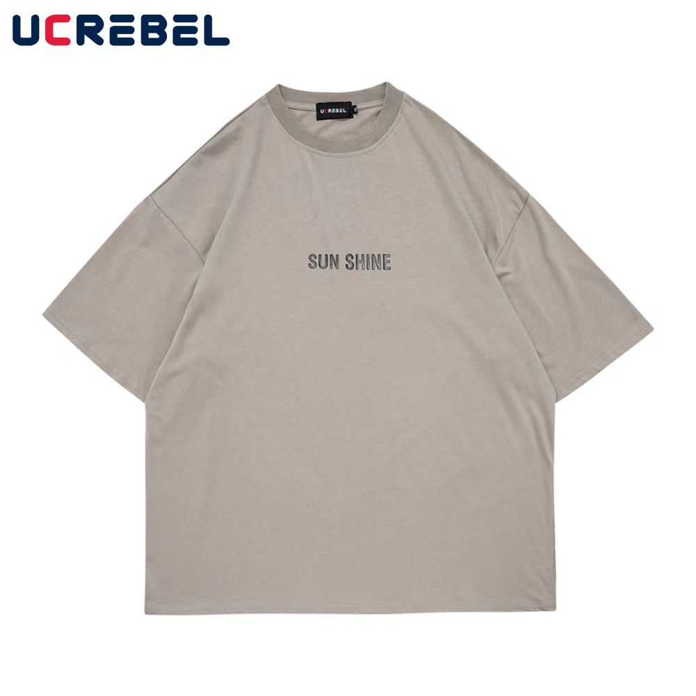 Letter Print Short Sleeve T-shirt Mens Streetwear Summer Casual Half-Sleeve Simple Loose Crew Neck Cotton Tee Men
Letter Print Short Sleeve T-shirt Mens Streetwear Summer Casual Half-Sleeve Simple Loose Crew Neck Cotton Tee Men