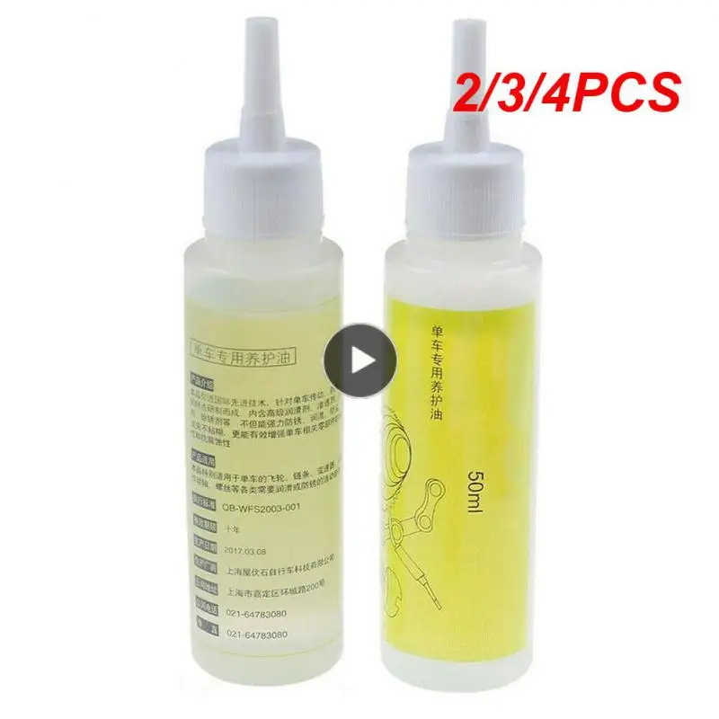2/3/4PCS 50ml Bike Lubricant Rust Prevention Portable Chain Repair Grease Decontamination Special Bicycle Accessories
2/3/4PCS 50ml Bike Lubricant Rust Prevention Portable Chain Repair Grease Decontamination Special Bicycle Accessories