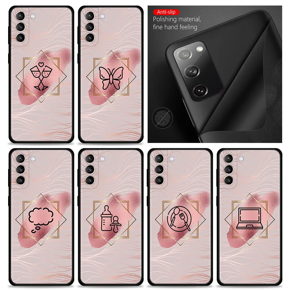 Phone Case For Samsung S21 S20 FE S22 Ultra S10 S9 S8 Plus S10e for Galaxy Note 20Ultra 10Plus Capa Girl pink rose gold princess
Phone Case For Samsung S21 S20 FE S22 Ultra S10 S9 S8 Plus S10e for Galaxy Note 20Ultra 10Plus Capa Girl pink rose gold princess