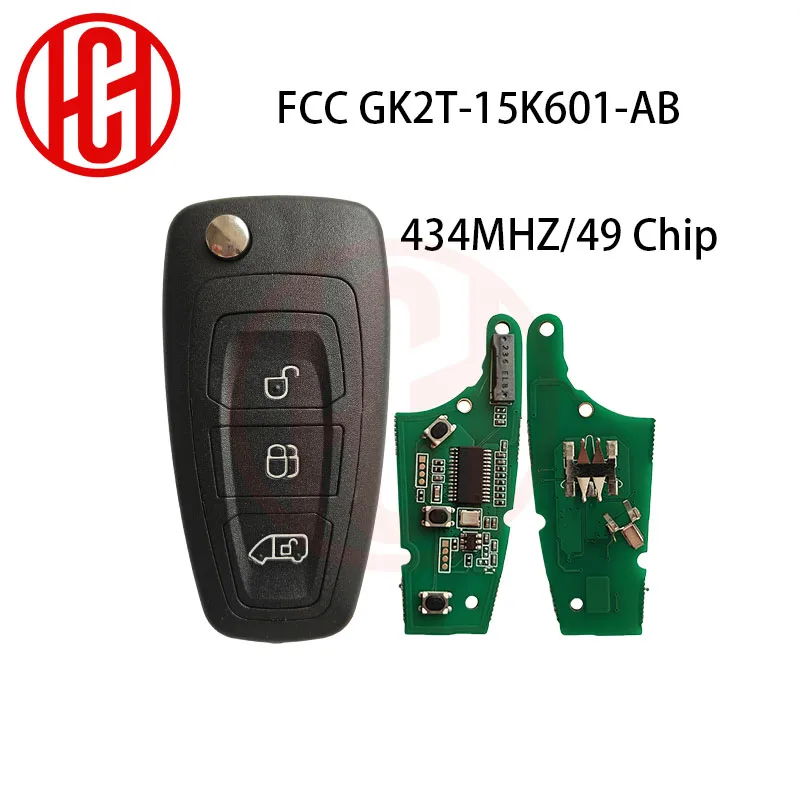 434 МГц HITAG Pro FCCID GK2T-15K601-AB для Ford Transit 2015 + откидной дистанционный ключ 49 чипов 3 кнопки
434 МГц HITAG Pro FCCID GK2T-15K601-AB для Ford Transit 2015 + откидной дистанционный ключ 49 чипов 3 кнопки