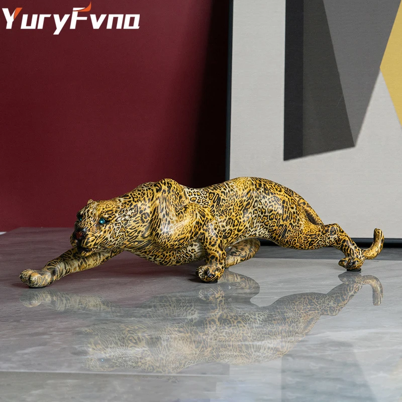 Статуэтка с абстрактным леопардом YuryFvna, статуэтка африканской дикой Пантеры, скульптура с животными, Современное украшение для дома и офис...
Статуэтка с абстрактным леопардом YuryFvna, статуэтка африканской дикой Пантеры, скульптура с животными, Современное украшение для дома и офис...
