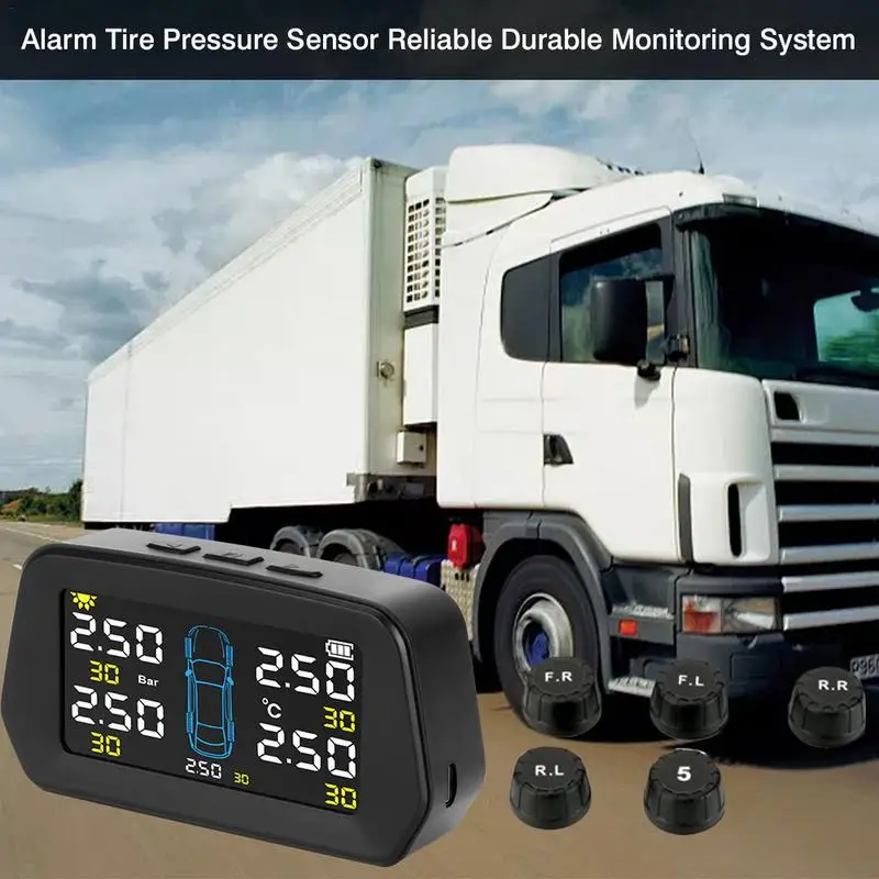 

Система контроля давления в шинах TPMS Мониторинг давления и температуры в режиме реального времени для путешествий
