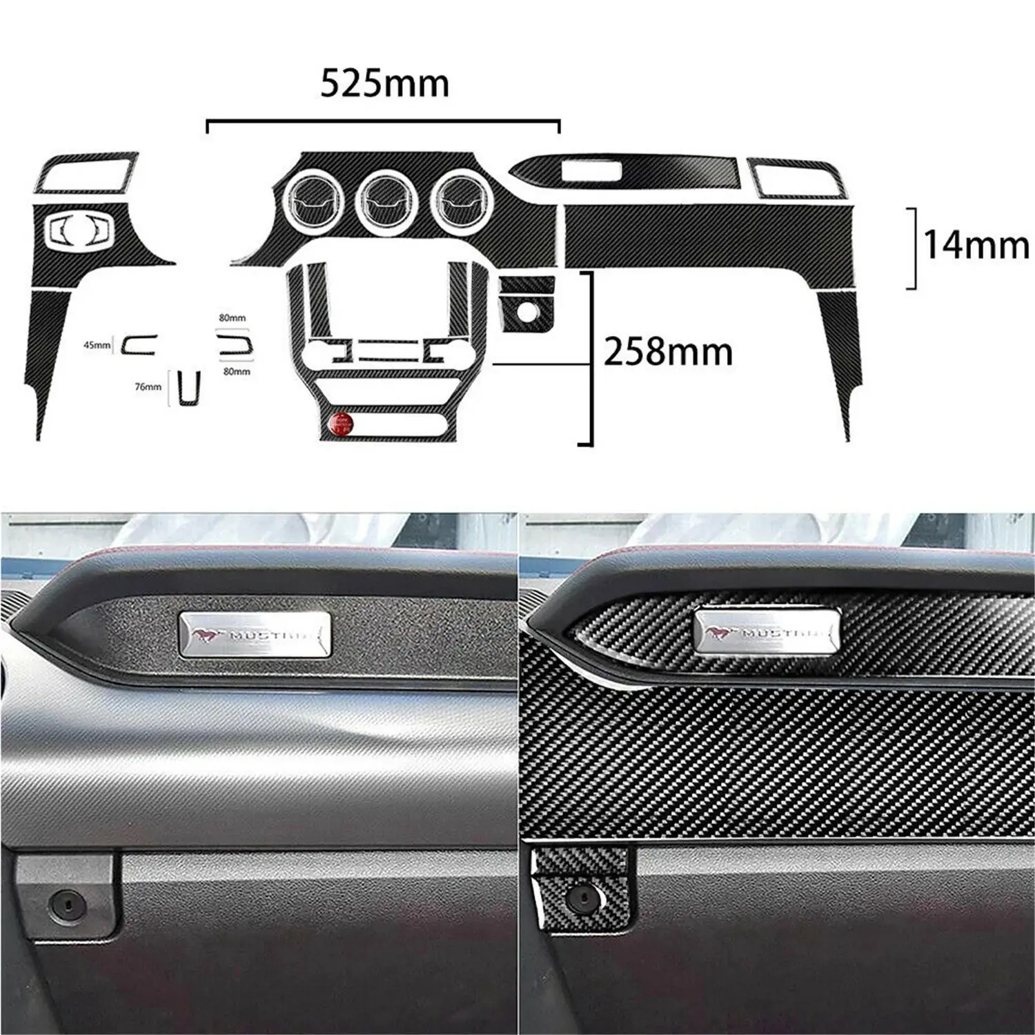 31Pcs Car Sticker For Ford Mustang 2015-2019 Interior Dashboard Outlet Full Set Cover Gear Shift Trim Auto Accessories
31Pcs Car Sticker For Ford Mustang 2015-2019 Interior Dashboard Outlet Full Set Cover Gear Shift Trim Auto Accessories