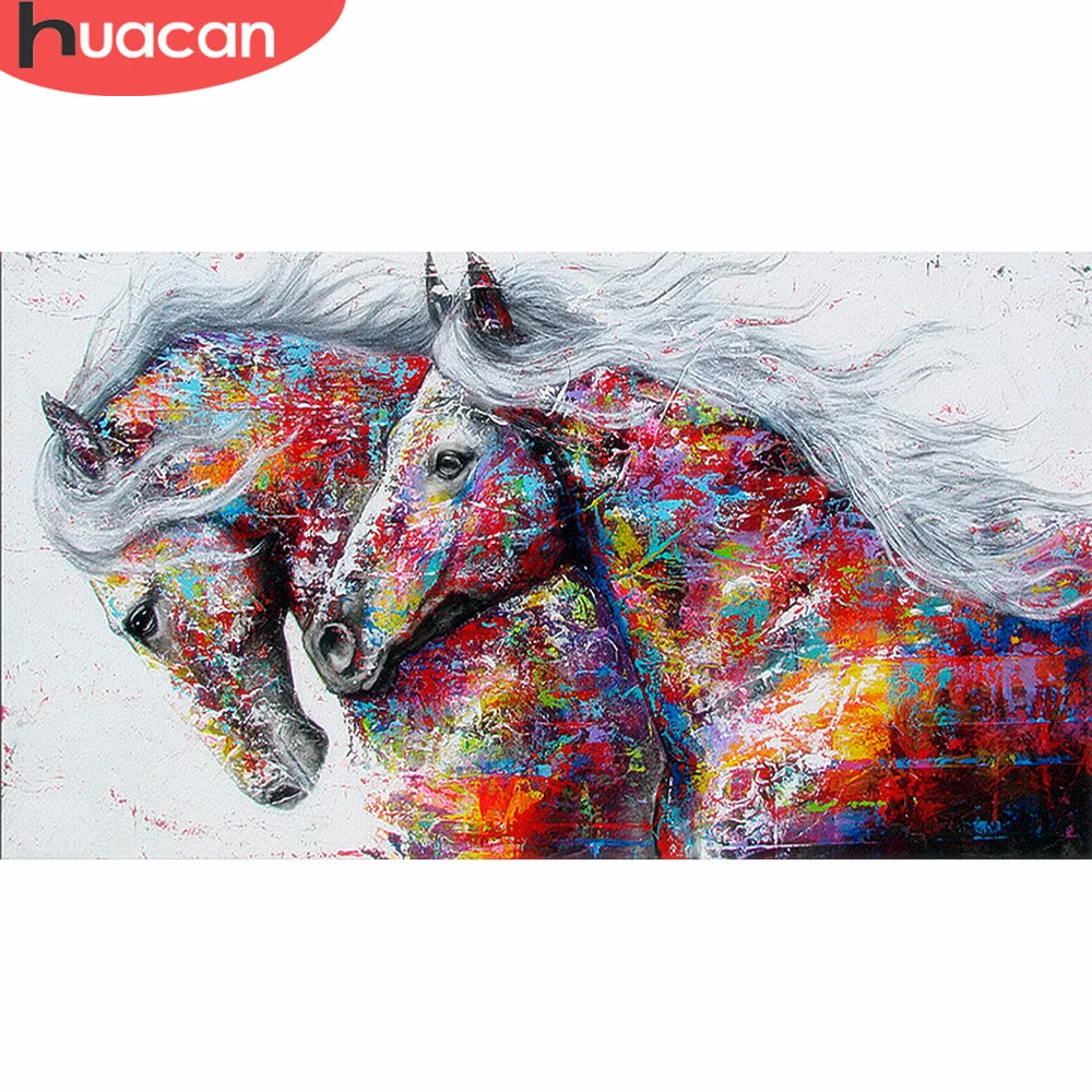 HUACAN Diamond Painting Horse Kits Handmade Needlework DIY Diamond Embroidery Animal Mosaic Rhinestone Picture
HUACAN Diamond Painting Horse Kits Handmade Needlework DIY Diamond Embroidery Animal Mosaic Rhinestone Picture