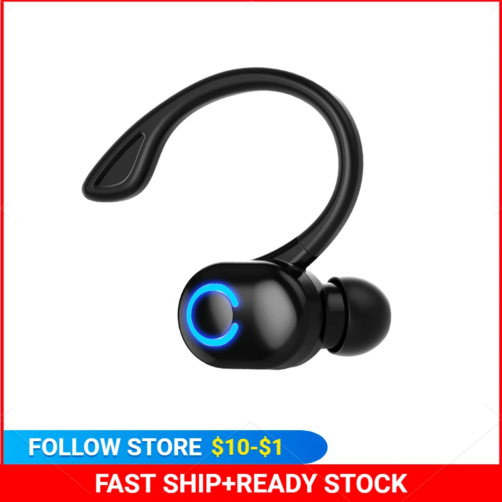 Wireless Earphone Earbuds Bluetooth-compatible 5.2 Headphones Hanging Ear Sports Waterproof Business Headset for Smartphone
Wireless Earphone Earbuds Bluetooth-compatible 5.2 Headphones Hanging Ear Sports Waterproof Business Headset for Smartphone