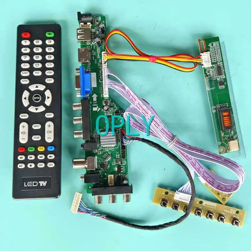 Плата контроллера цифрового экрана QD141X1LH02 QD141X1LH06 DVB, 1024*768, 20 контактов, комплект LVDS 1-CCFL, Совместимость с HDMI, VGA, USB, AV, 14,1 дюйма
Плата контроллера цифрового экрана QD141X1LH02 QD141X1LH06 DVB, 1024*768, 20 контактов, комплект LVDS 1-CCFL, Совместимость с HDMI, VGA, USB, AV, 14,1 дюйма