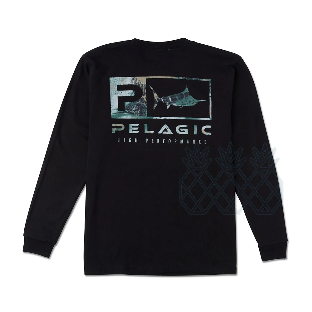 PELAGIC Fishing Apparel Men Summer Long Sleeve Upf 50 T-shirt Fish Wear UV Sun Protection Breathable Angling Shirts Camisa Pesca
PELAGIC Fishing Apparel Men Summer Long Sleeve Upf 50 T-shirt Fish Wear UV Sun Protection Breathable Angling Shirts Camisa Pesca
