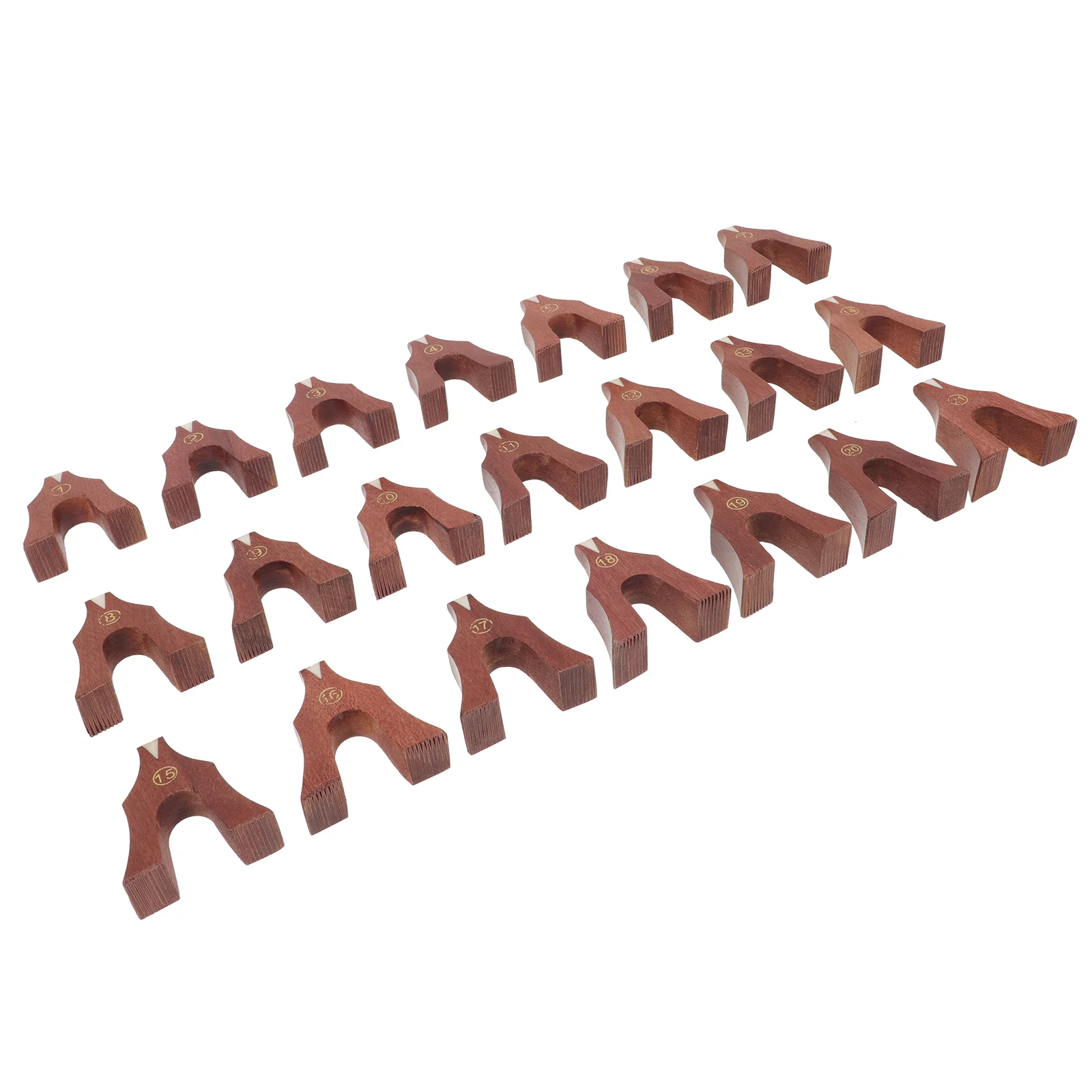 21Pcs Guzheng Bridge Set Guzheng Bridge Bulk Wooden Guzheng Support Pillar Guzheng Bridges Zither Bridge 
21Pcs Guzheng Bridge Set Guzheng Bridge Bulk Wooden Guzheng Support Pillar Guzheng Bridges Zither Bridge
