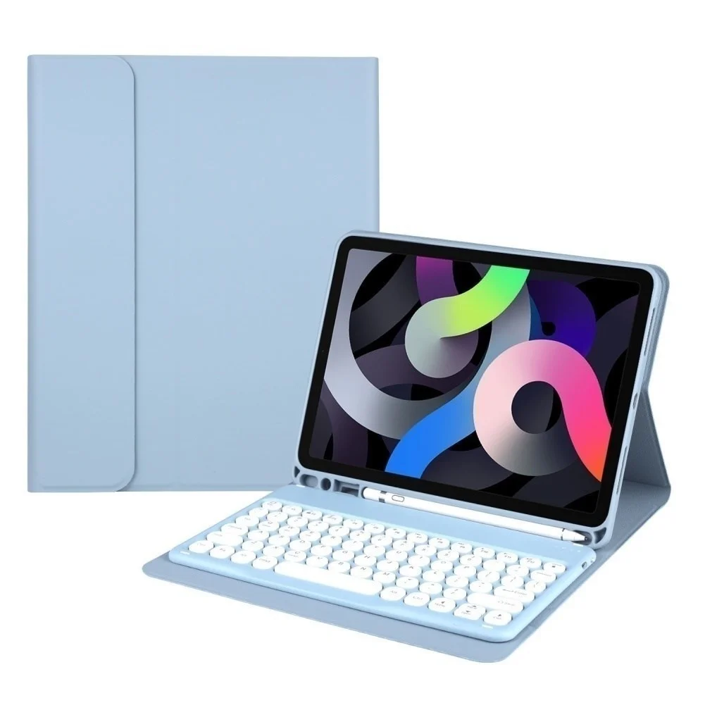 Multi-color Removable Keyboard Case Color Keyboard Cover for 2021 ipad 10.2 inch Universal Non-slip Magnetic Soft TPU Back Cover
Multi-color Removable Keyboard Case Color Keyboard Cover for 2021 ipad 10.2 inch Universal Non-slip Magnetic Soft TPU Back Cover