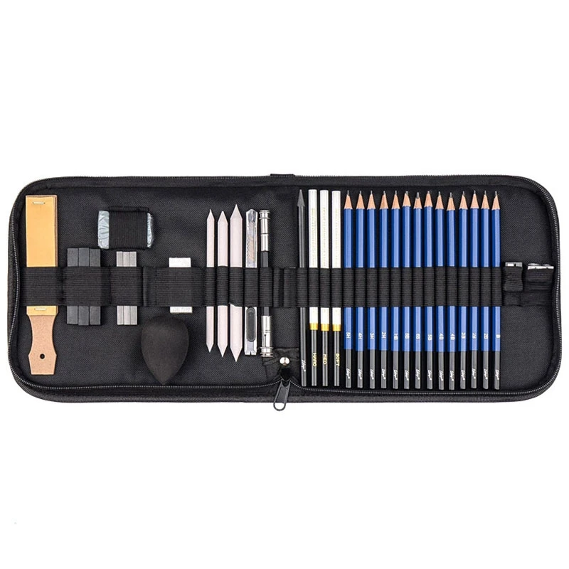 37 PCS Sketching Pencils Set, Professional Sketch Drawing Set, Complete Artist Kit With Travel Case For Kids And Adults
37 PCS Sketching Pencils Set, Professional Sketch Drawing Set, Complete Artist Kit With Travel Case For Kids And Adults