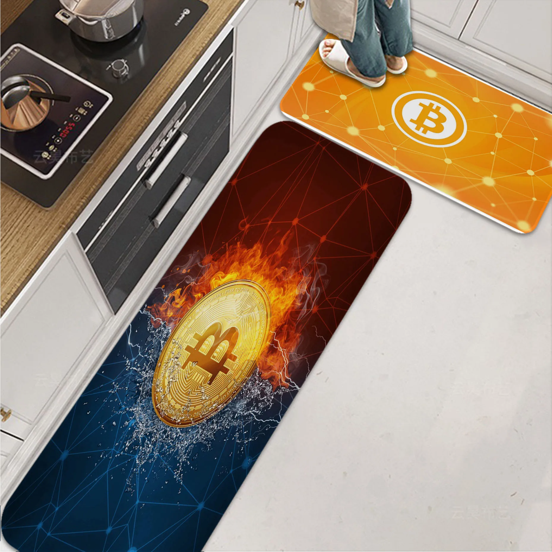 Bitcoin Door Mat Non-Slip Laundry Room Mat Laundry Decor Balcony Child Living Room Modern Home Decor
Bitcoin Door Mat Non-Slip Laundry Room Mat Laundry Decor Balcony Child Living Room Modern Home Decor