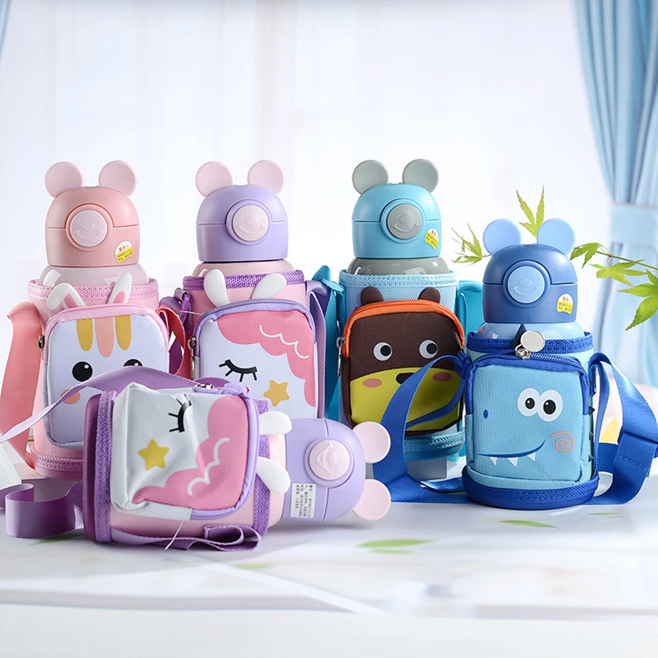 Детская бутылка для воды с соломинкой, 550 мл, 600 мл 
Детская бутылка для воды с соломинкой, 550 мл, 600 мл