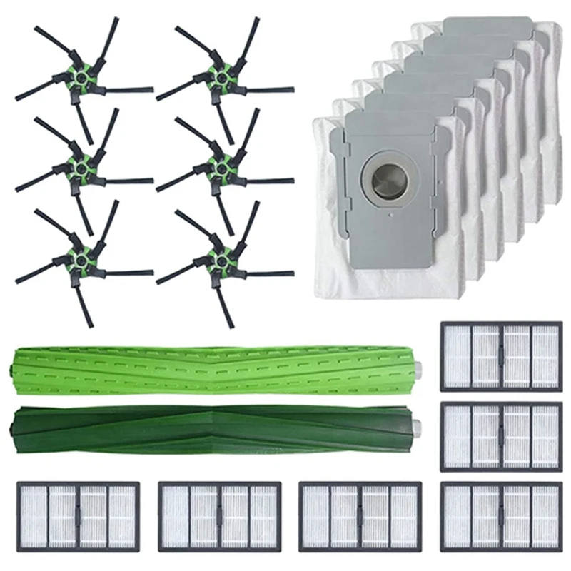 Practical Boutique Replacement Parts Roller Brush Side Brushes Filters Dust Bag Compatible For Irobot Roomba S9 Vacuum Cleaner A
Practical Boutique Replacement Parts Roller Brush Side Brushes Filters Dust Bag Compatible For Irobot Roomba S9 Vacuum Cleaner A
