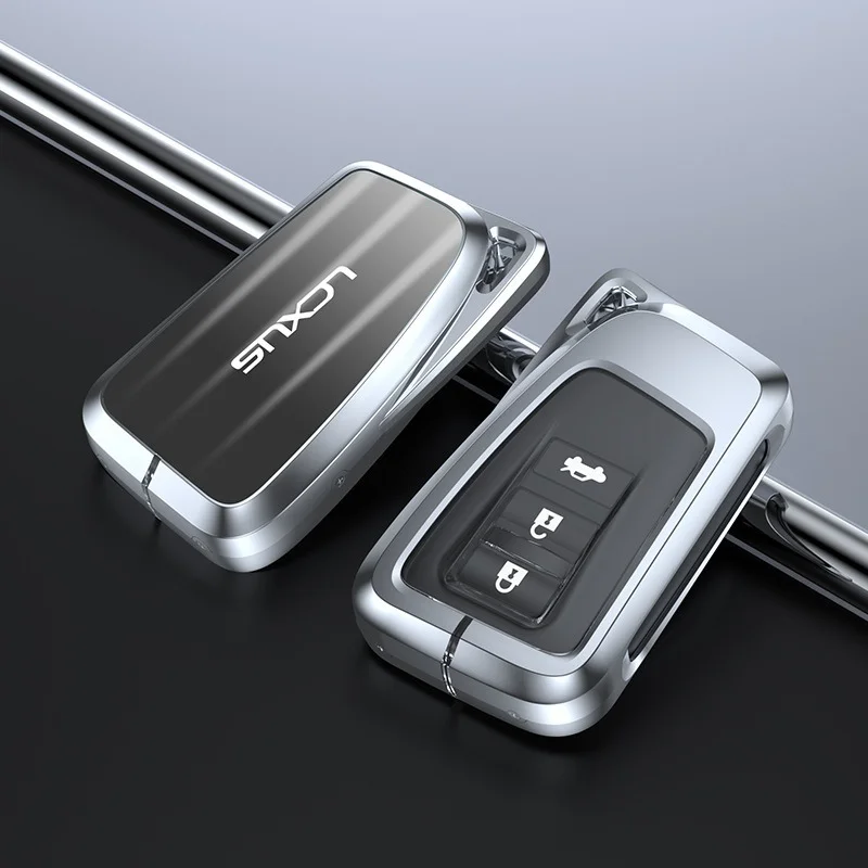 Alloy Car Remote Key Fob Cover Case Holder Shell for Lexus NX GS RX IS ES GX LX RC 200 250 350 LS 450H 300H Keychain Accessories
Alloy Car Remote Key Fob Cover Case Holder Shell for Lexus NX GS RX IS ES GX LX RC 200 250 350 LS 450H 300H Keychain Accessories