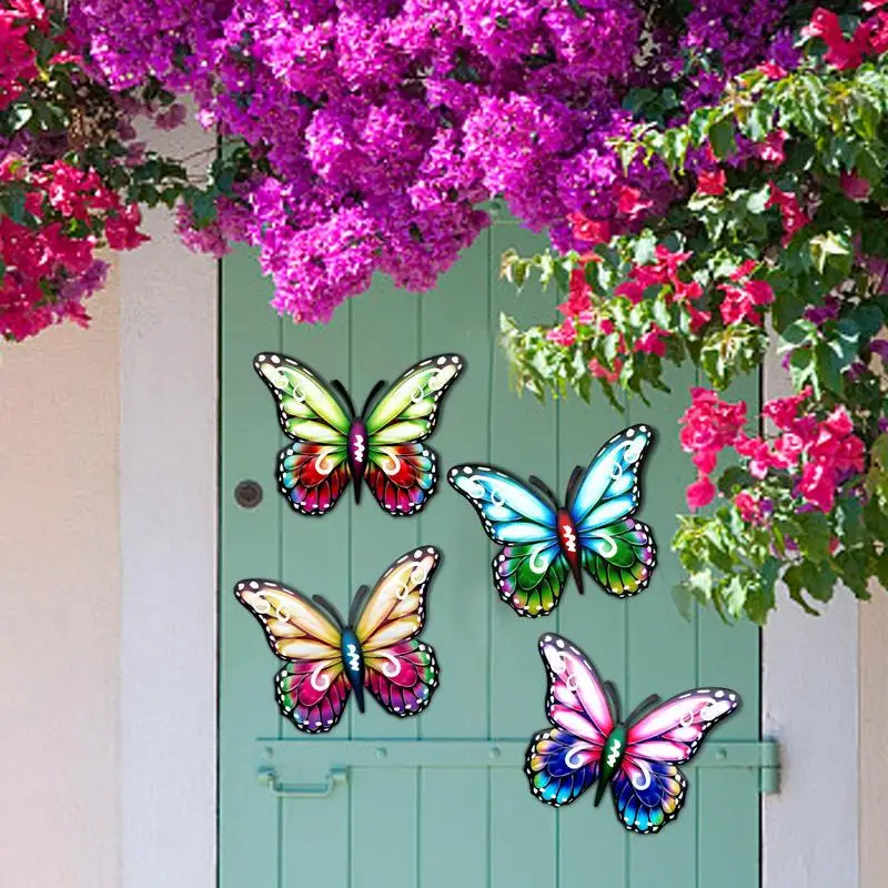 Hollowed Out Butterfly Wall Decor Creative Wall Stickers For DIY Vintage Hand Painted Animal Rustproof Sculpture Easy To Install
Hollowed Out Butterfly Wall Decor Creative Wall Stickers For DIY Vintage Hand Painted Animal Rustproof Sculpture Easy To Install
