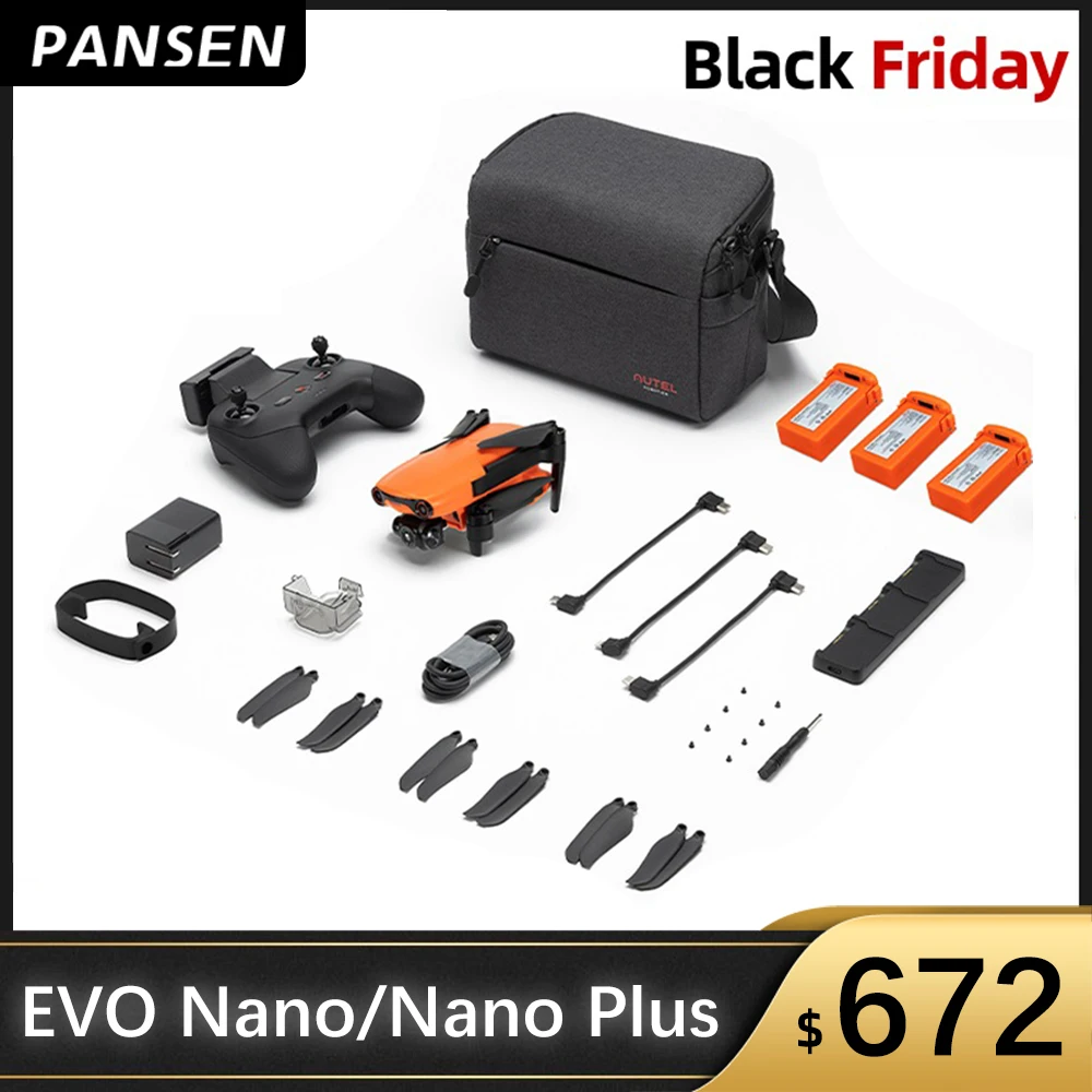 New Autel Robotics EVO Nano Plus 249g Drone 4k Profesional Quadcopter Sensor With Camera 30fps HDR Video F2.8 Aperture Drone
New Autel Robotics EVO Nano Plus 249g Drone 4k Profesional Quadcopter Sensor With Camera 30fps HDR Video F2.8 Aperture Drone