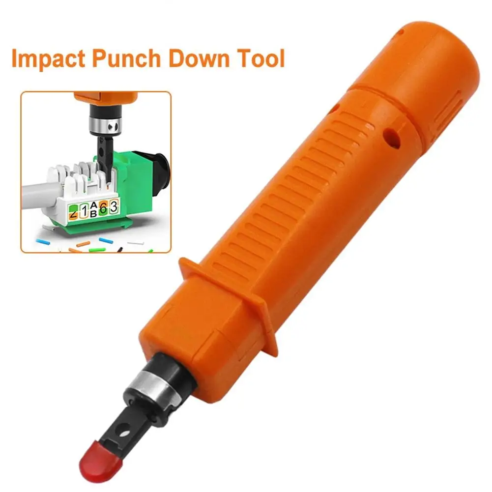 NEW Impact Punch Down Tool Multi-purpose Network Module Wiring Knife Clamping Device Terminal Insertion Tool
NEW Impact Punch Down Tool Multi-purpose Network Module Wiring Knife Clamping Device Terminal Insertion Tool