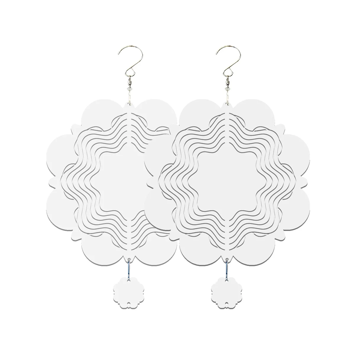 2Pcs 10Inch Sublimation Wind Spinner Blank Sublimation Blanks Wind Sculpture Hanging Ornament for Yard Garden Decoration
2Pcs 10Inch Sublimation Wind Spinner Blank Sublimation Blanks Wind Sculpture Hanging Ornament for Yard Garden Decoration