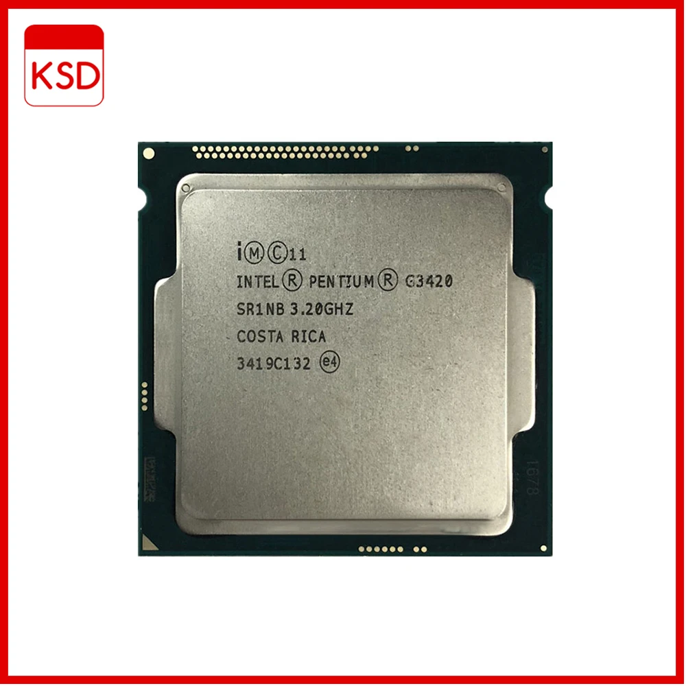 

Intel Pentium G3420 3.2GHz Dual-Core 3M 53W LGA 1150 CPU Processor