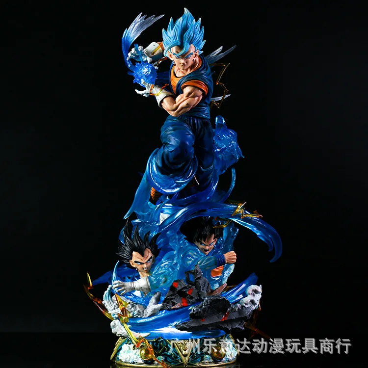 45cm Dragon Ball Anime Figure Vegetto Action Figure Collectible Model Toy Scultures Big Figure Interchangeable Heads
45cm Dragon Ball Anime Figure Vegetto Action Figure Collectible Model Toy Scultures Big Figure Interchangeable Heads